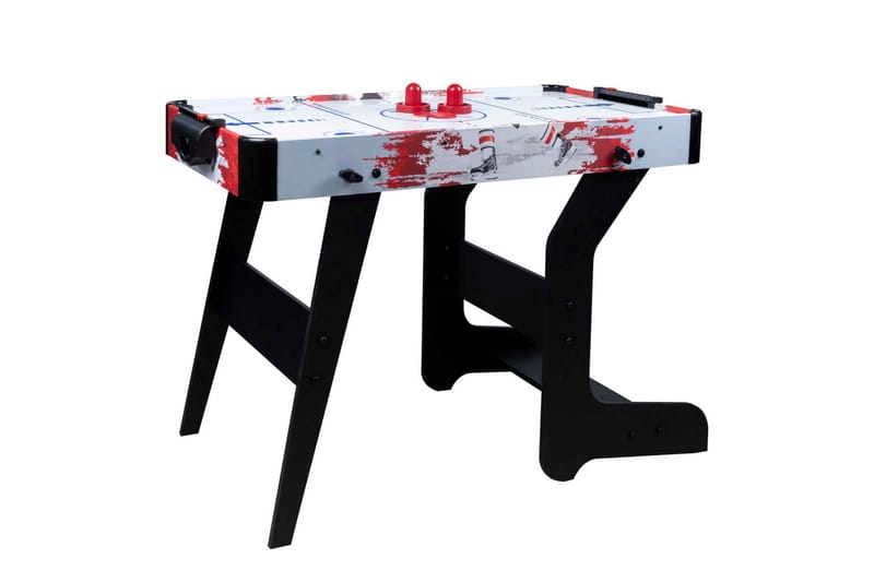Airhockey spelbord - Sort|Hvid - Møbler - Borde - Spilleborde - Airhockey bord