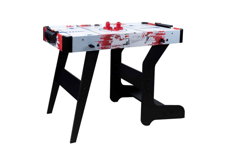 Airhockey spelbord - Sort|Hvid - Airhockey bord
