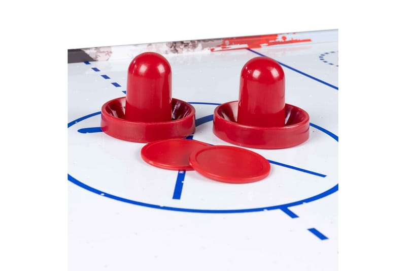 Airhockey spelbord - Sort|Hvid - Airhockey bord