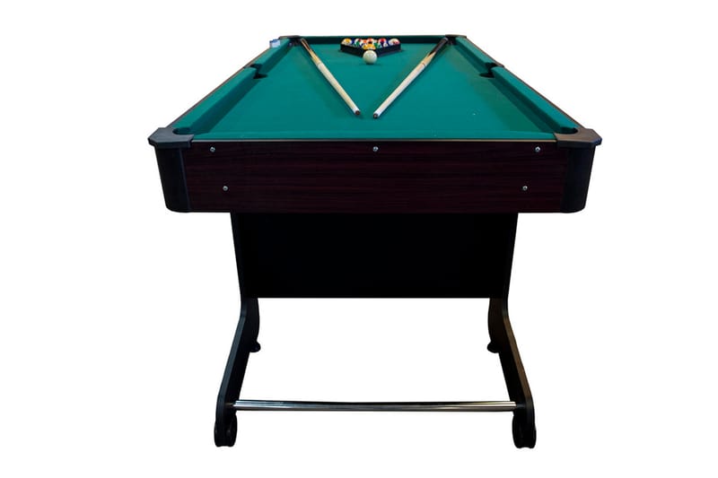 Blackwood Billard Sammenfoldelig 5' - Sort|Grøn - Billardbord