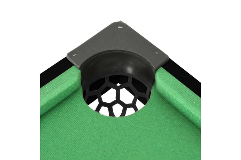 Mini-poolbord 92x52x19 cm sort og grøn - Sort - Billardbord