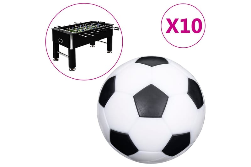 bolde til bordfodbold 10 stk. 32 mm ABS - Bordfodbold