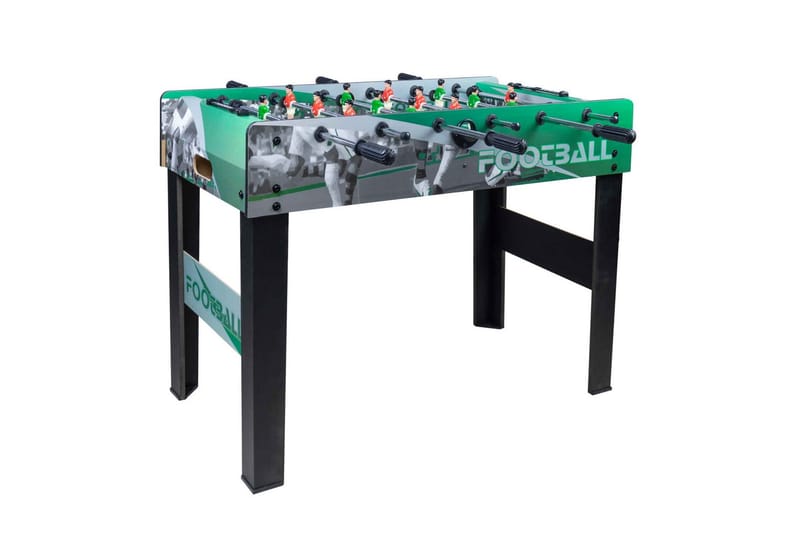 Spillebord Fotbold - Sort|Grøn - Møbler - Borde - Spilleborde - Bordfodbold