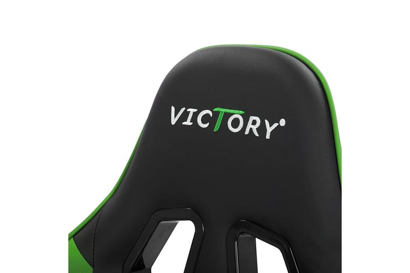Gamingstol Victory Sort/Grøn - Sort/Grøn - Møbler - Borde - Spilleborde - Pokerbord
