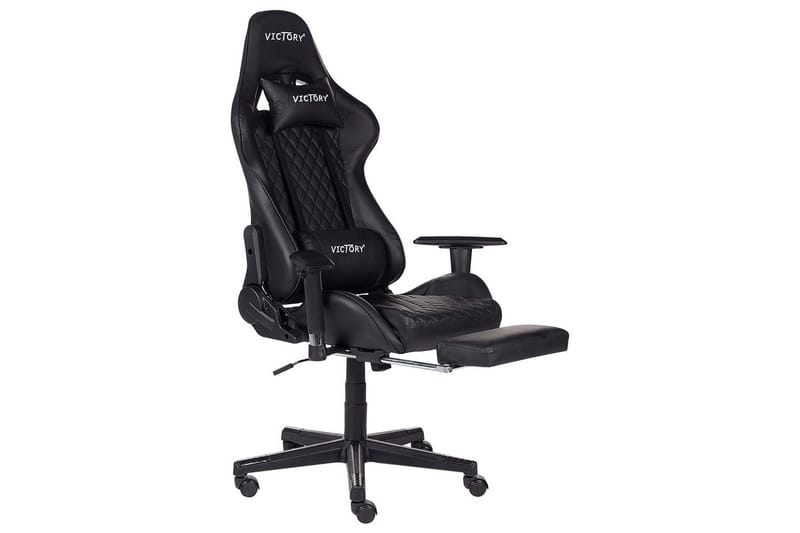 Gamingstol Victory Sort/Hvid - Sort/Hvid - Møbler - Borde - Spilleborde - Pokerbord