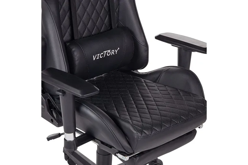 Gamingstol Victory Sort/Hvid - Sort/Hvid - Møbler - Borde - Spilleborde - Pokerbord