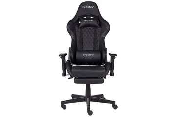 Gamingstol Victory Sort/Hvid - Sort/Hvid - Møbler - Stole & lænestole - Gamer stole