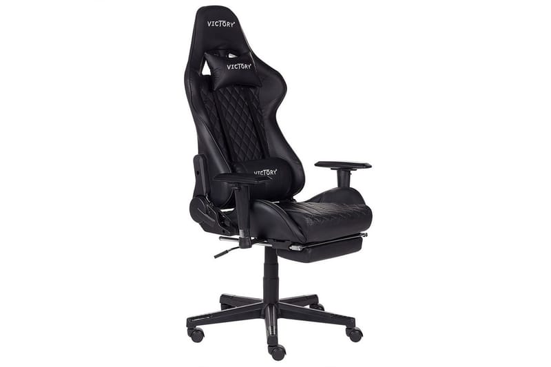 Gamingstol Victory Sort/Hvid, Sort/Hvid