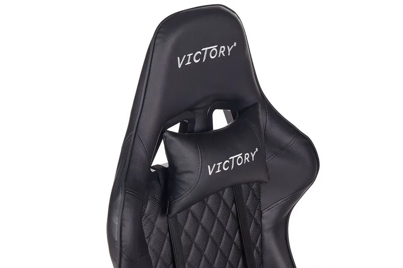 Gamingstol Victory Sort/Hvid - Sort/Hvid - Møbler - Borde - Spilleborde - Pokerbord