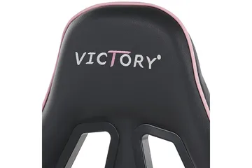 Gamingstol Victory Sort/Rosa - Sort/Rosa - Møbler - Stole & lænestole - Gamer stole