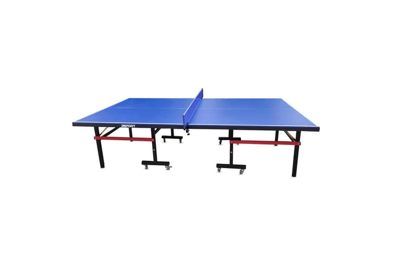 Prosport Sammenfoldeligt Pingpongbord 153x274 cm - Blå - Bordtennisbord