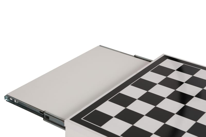 Marilla skakbord 50 cm - Hvid / Sort - Møbler - Borde - Spilleborde - Skakbord