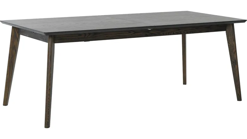 Spisebord Ålvik 200/300x95 cm, Brunlakeret