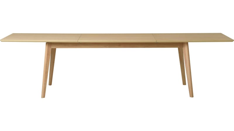 Spisebord Ålvik 200/300x95 cm - Hvidpigmenteret eg - Møbler - Borde - Spisebord og køkkenbord