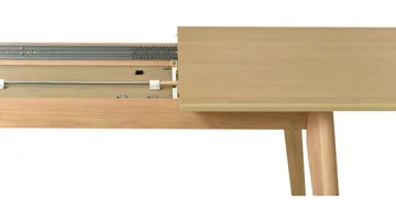 Spisebord Ålvik 200/300x95 cm - Hvidpigmenteret eg - Møbler - Borde - Spisebord og køkkenbord