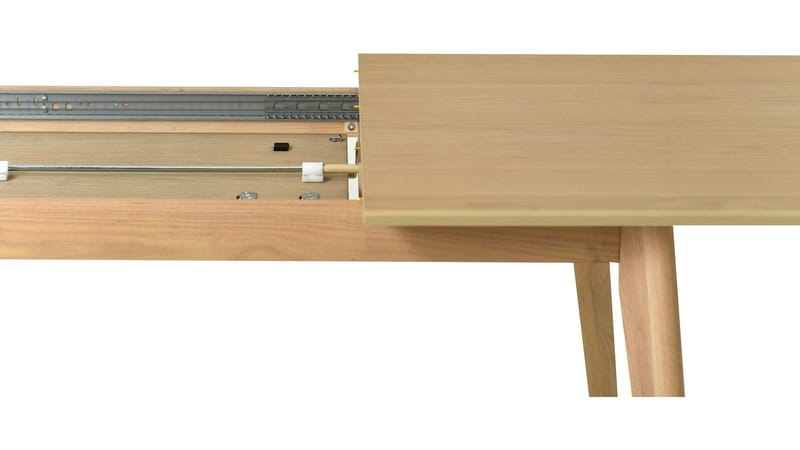 Spisebord Ålvik 200/300x95 cm - Hvidpigmenteret eg - Møbler - Borde - Spisebord og køkkenbord