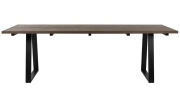 Spisebord Åsmark 240x100 cm - Mørkebrun - Møbler - Borde - Spisebord og køkkenbord