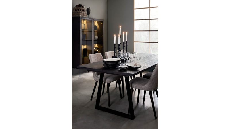 Spisebord Åsmark 240x100 cm - Mørkebrun - Møbler - Borde - Spisebord og køkkenbord