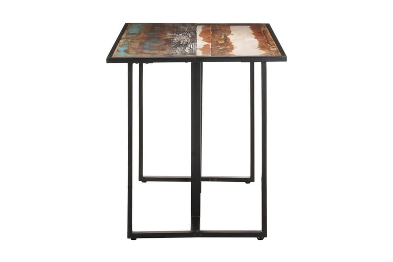 spisebord 140 cm massivt genanvendt træ - Flerfarvet - Møbler - Borde - Spisebord og køkkenbord