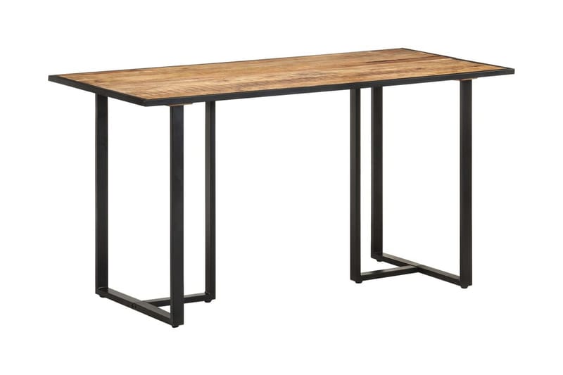 spisebord 140 cm ru mangotræ - Brun - Spisebord og køkkenbord