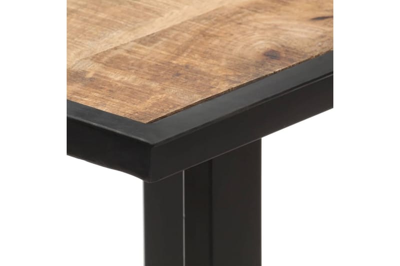 spisebord 140 cm ru mangotræ - Brun - Spisebord og køkkenbord