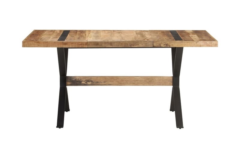 spisebord 160x80x76 cm ru mangotræ - Brun - Møbler - Borde - Spisebord og køkkenbord