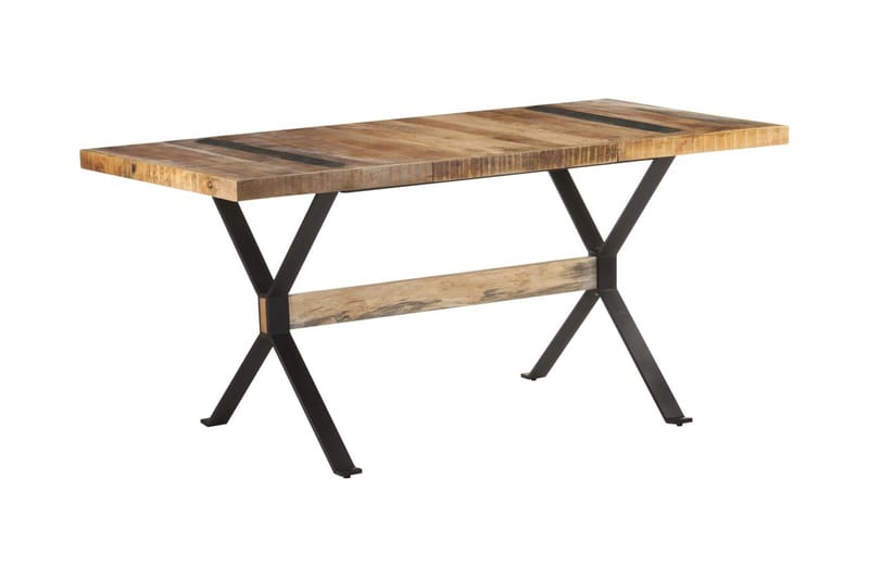 spisebord 160x80x76 cm ru mangotræ - Brun - Møbler - Borde - Spisebord og køkkenbord