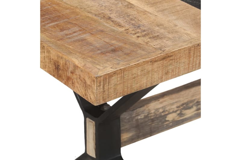 spisebord 160x80x76 cm ru mangotræ - Brun - Møbler - Borde - Spisebord og køkkenbord
