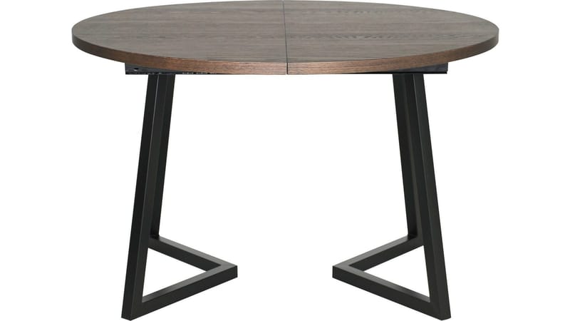 Spisebord Brisjö inkl. 2 Tillæg Ø120 - 200 cm - Brun - Møbler - Borde - Spisebord og køkkenbord