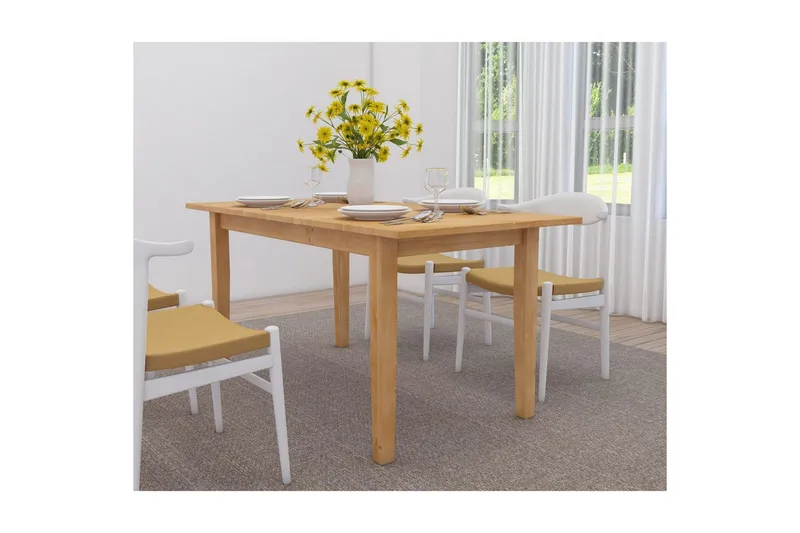 Spisebord Dakota Natur - Natur - Møbler - Borde - Spisebord og køkkenbord