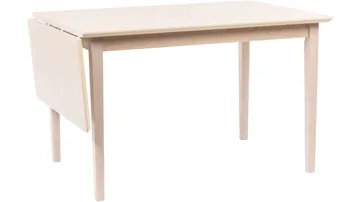 Spisebord Drevik med Klap 120x85 cm - Hvid - Møbler - Borde - Spisebord og køkkenbord