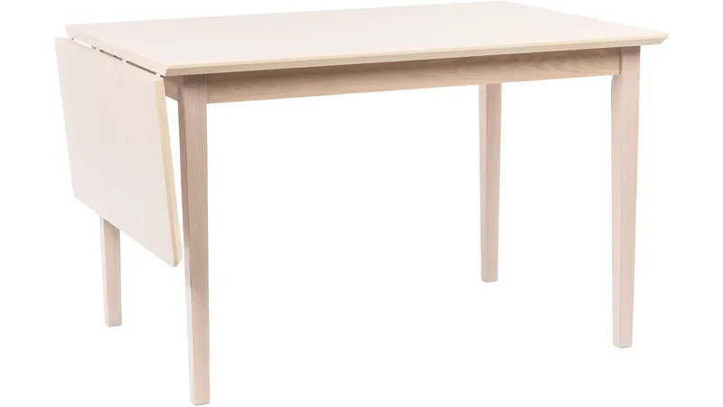 Spisebord Drevik med Klap 120x85 cm - Hvid - Møbler - Borde - Spisebord og køkkenbord