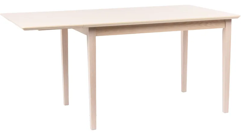 Spisebord Drevik med Klap 120x85 cm - Hvid - Møbler - Borde - Spisebord og køkkenbord