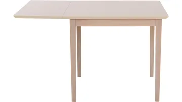 Spisebord Drevik med Klap 85x85 cm - Hvid - Møbler - Borde - Spisebord og køkkenbord