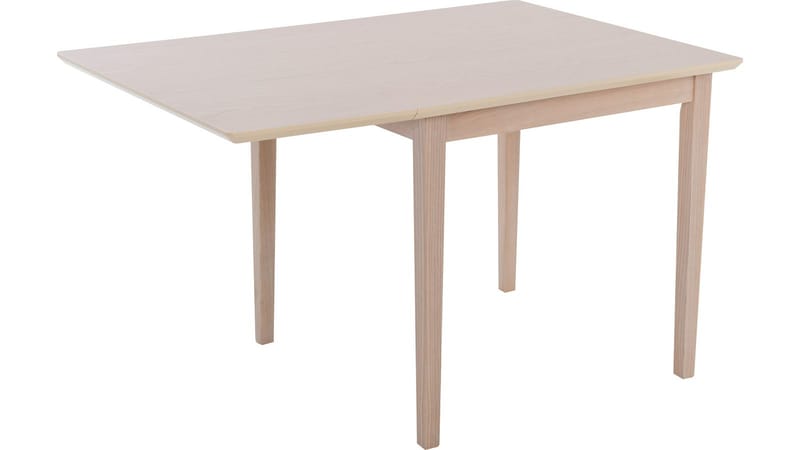 Spisebord Drevik med Klap 85x85 cm - Hvid - Møbler - Borde - Spisebord og køkkenbord