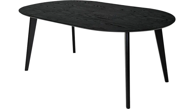 Spisebord Falmar 110 cm - Sortlakeret - Møbler - Borde - Spisebord og køkkenbord