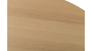 Spisebord Fjorden Med 1 Tillæg 130 cm - Hvidpigmenteret - Møbler - Borde - Spisebord og køkkenbord