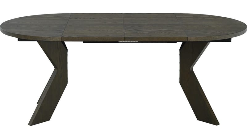 Spisebord Fjorden Med 2 Tillæg 105 cm - Brun - Møbler - Borde - Spisebord og køkkenbord