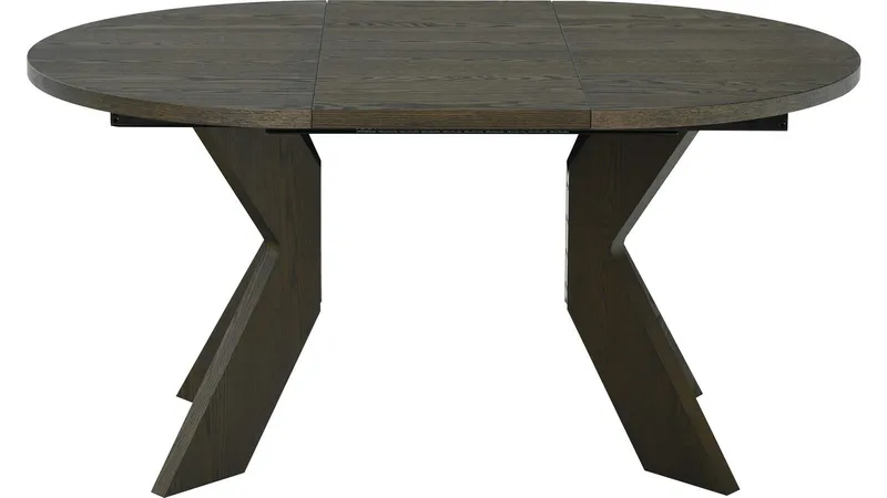 Spisebord Fjorden Med 2 Tillæg 105 cm - Brun - Møbler - Borde - Spisebord og køkkenbord