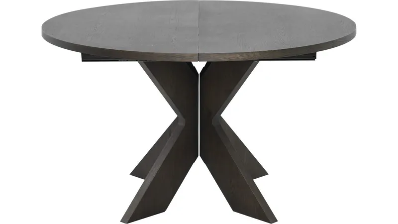 Spisebord Fjorden Med 2 Tillæg 130 cm, Brun