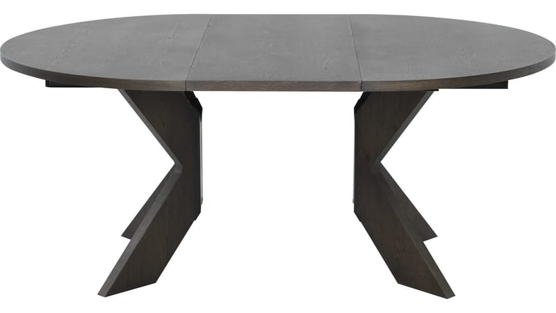 Spisebord Fjorden Med 2 Tillæg 130 cm - Brun - Møbler - Borde - Spisebord og køkkenbord