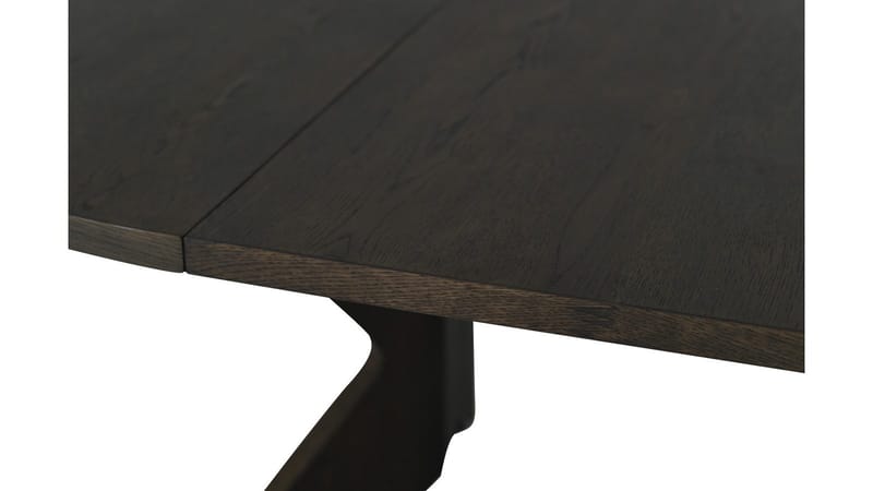 Spisebord Fjorden Med 2 Tillæg 130 cm - Brun - Møbler - Borde - Spisebord og køkkenbord