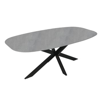 Spisebord HOME4YOU 200x100x76 cm grå - Grå - Møbler - Borde - Spisebord og køkkenbord