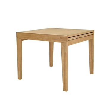 Spisebord HOME4YOU Bowen 90+90x90x76 cm eg - Eg - Møbler - Borde - Spisebord og køkkenbord
