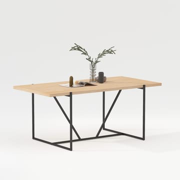 Spisebord HOME4YOU Cindy melamin eg 180x90x75 cm - Beige - Møbler - Borde - Spisebord og køkkenbord