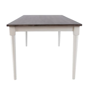 Spisebord HOME4YOU Janelle 183x91x75 cm Grå/Hvid - Grå/Hvid - Møbler - Borde - Spisebord og køkkenbord