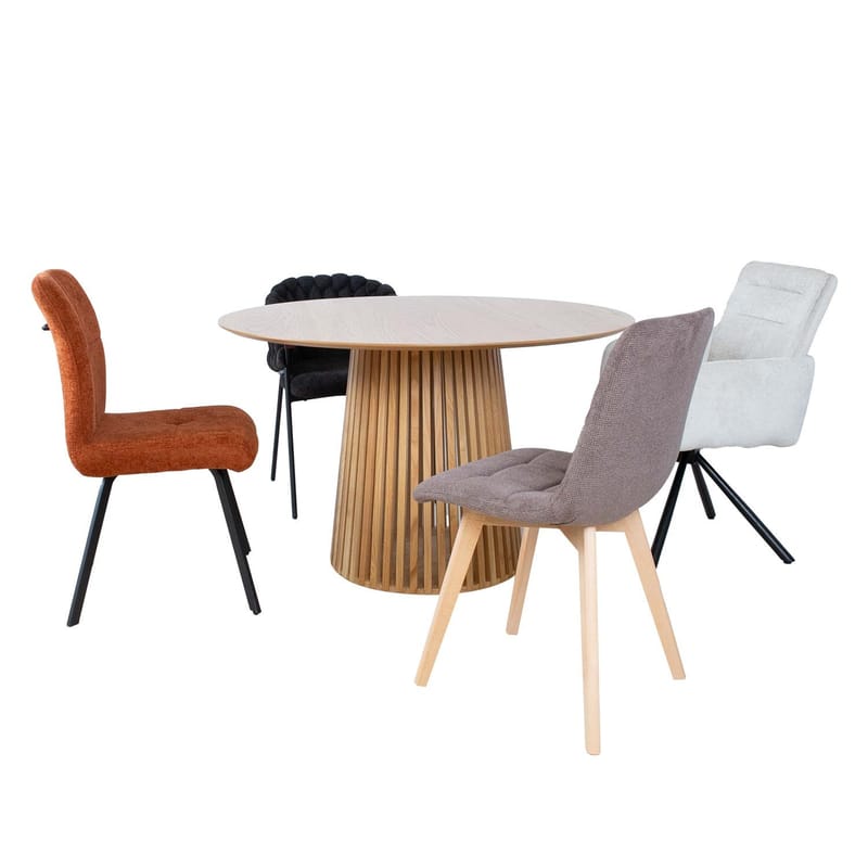 Spisebord HOME4YOU Milani D120x75 cm Eg - Eg - Møbler - Borde - Spisebord og køkkenbord