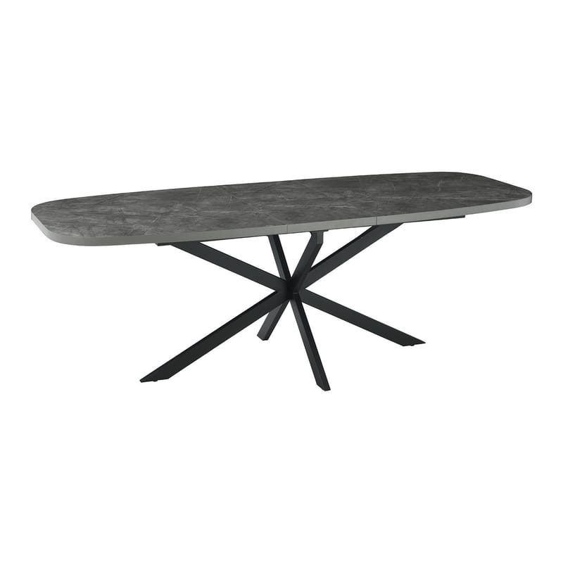 Spisebord HOME4YOU Ramona 180/220x90x75 cm Beton - Beton - Møbler - Borde - Spisebord og køkkenbord