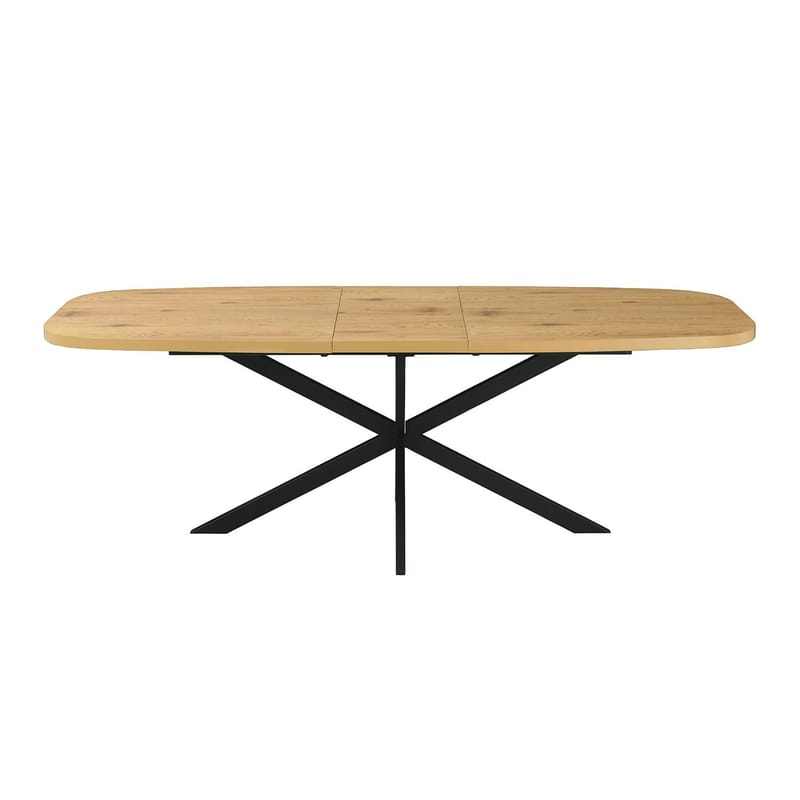 Spisebord HOME4YOU Ramona 180/220x90x75 cm Lyst træ - Lyst træ - Møbler - Borde - Spisebord og køkkenbord