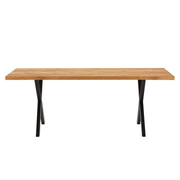 Spisebord HOME4YOU Rowan 200x90x75 cm Sildebensmønster i eg - eg - Møbler - Borde - Spisebord og køkkenbord